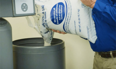 water softener salt delivery