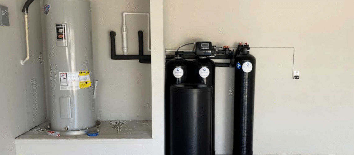 water treatment system installation