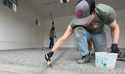 polyaspartic flooring for garage